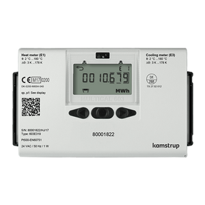 Kamstrup Multical 603 Cooling Calculator. Pt500 4-wire Sensor Version.