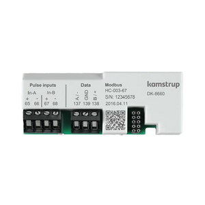 Kamstrup Modbus RTU (RS-485) + 2 pulse inputs Module