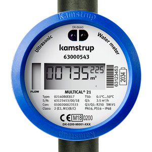 Kamstrup flowIQ® 2101 / MULTICAL® 21 ultrasonic water meter